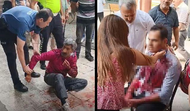 Adana Otogarı’nda dehşet anları! Kızıyla ilişkisi olduğunu iddia ettiği adamı dövüp, bıçakla boğazından yaraladı