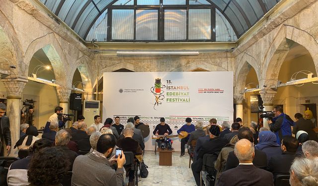 ‘Filistin’ temalı 15. İstanbul Edebiyat Festivali başladı