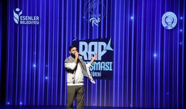 Esenler’de Gazze konu başlıklı “Rap Yarışması” düzenlendi