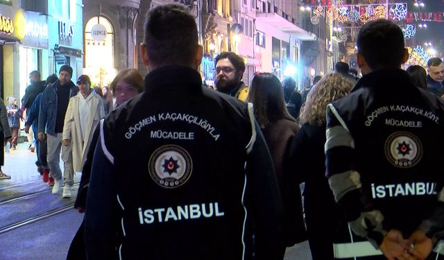 İstanbul genelinde kaçak göçmen denetimi 