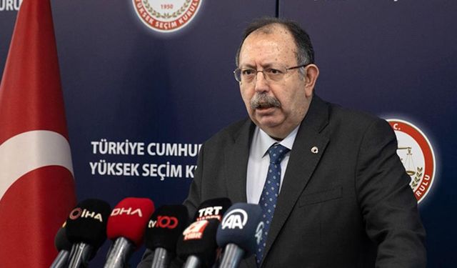 YSK Başkanı Yener: 36 parti, seçimlere katılmaya hak kazandı