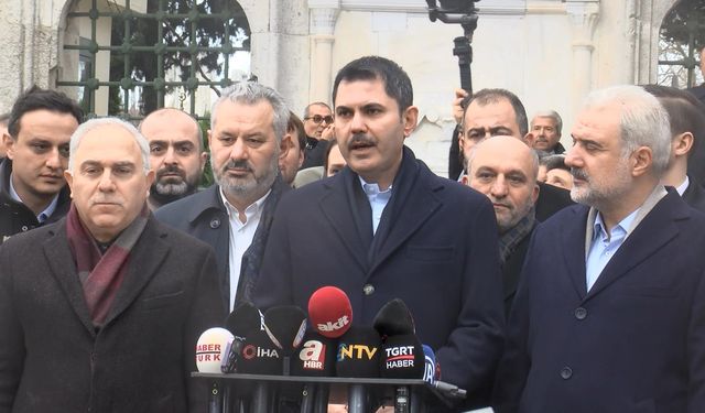 AK Parti İBB Adayı Murat Kurum: Derdimiz İstanbul olacak
