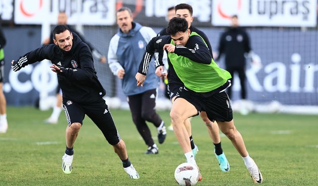 Beşiktaş'ta, Çaykur Rizespor maçı hazırlıkları tamamlandı
