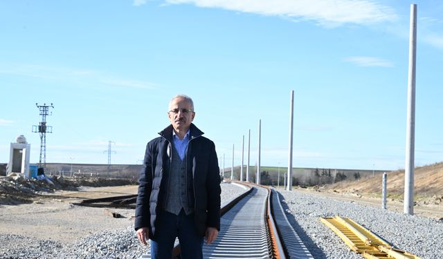 Bakan Uraloğlu: Çerkezköy- Kapıkule hızlı tren hattı 2025 sonunda bitecek