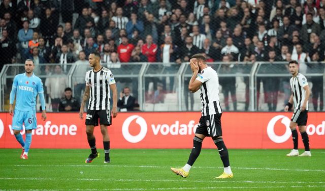 Beşiktaş, evinde Trabzonspor'a karşı 6 maçtır kazanamıyor