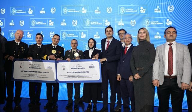 Milli Savunma Bakanlığı, 2023 Yılı Verimlilik Proje Ödül töreninde bir çok alanda ödüle layık görüldü