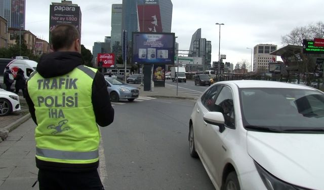 Beşiktaş’ta yayalara yol vermeyen sürücülere ceza yağdı