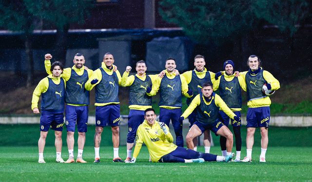 Fenerbahçe, Rizespor maçının hazırlıklarına devam etti