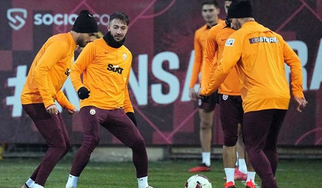 Galatasaray, Bandırmaspor maçının hazırlıklarını tamamladı