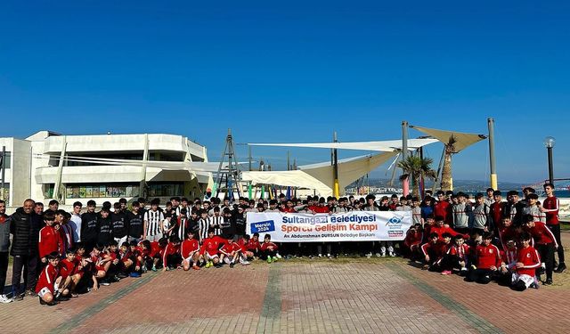 Sultangazi Belediyesi, sporcuları için Mersin’de gelişim kampı düzenledi