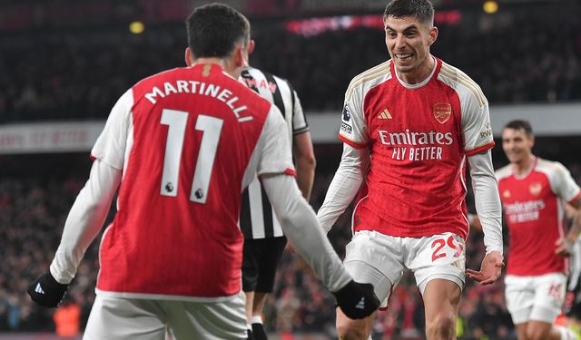 Arsenal, son 7 maçta 31 kez gol sevinci yaşadı
