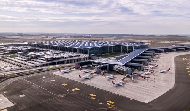 İstanbul Havalimanı günlük bin 321 uçuşla Avrupa’nın zirvesinde