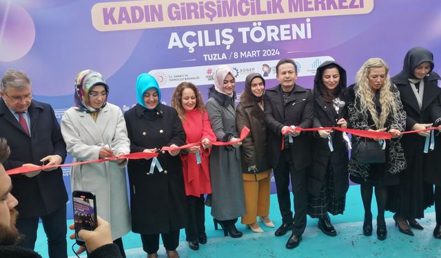 Tuzla Belediyesi Kadın Girişimcilik Merkezi 8 Mart’ta kapılarını açtı