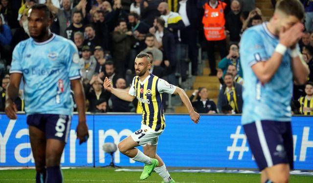 Serdar Dursun, Fenerbahçe'de 2. golüne ulaştı