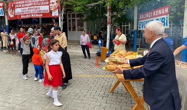23 Nisan’da çocuklara 10 bin adet ücretsiz balık ekmek ikramı