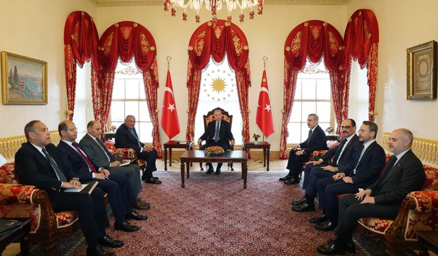 Cumhurbaşkanı Erdoğan, Mısır Dışişleri Bakanı Shoukry’i İstanbul’da kabul etti