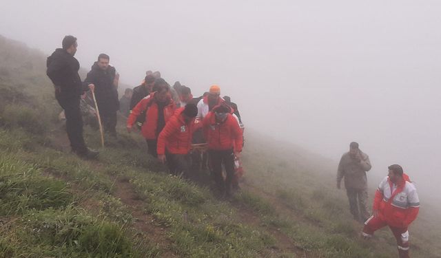 İran Kızılayı, kaza yerinden görseller paylaştı