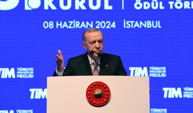 Cumhurbaşkanı Erdoğan: "Türkiye istihdam oluşturarak, ihracat yaparak büyümek zorunda olan bir ülkedir"