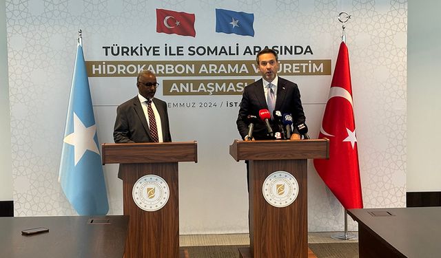 Türkiye ve Somali arasında hidrokarbon anlaşması imzalandı