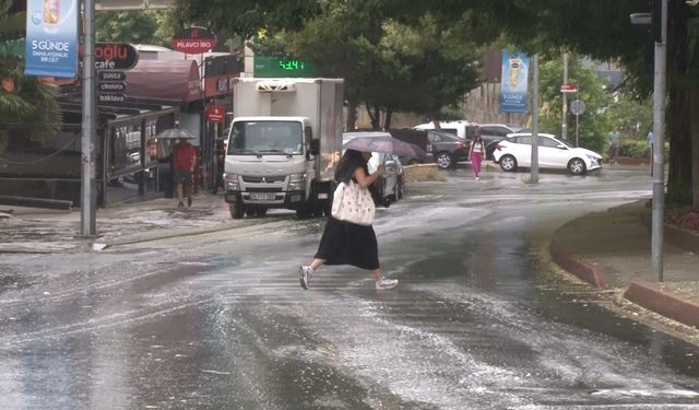 İstanbul Anadolu Yakası’nda yağış etkili oldu