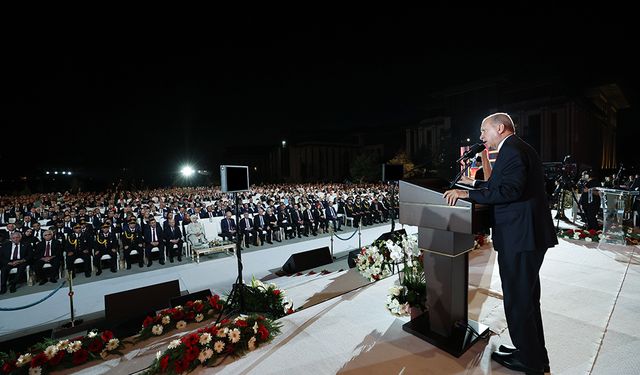 Cumhurbaşkanı Erdoğan: "Ağustos ayı tarihimizde Türk'ün zaferler ayı olarak bilinir"