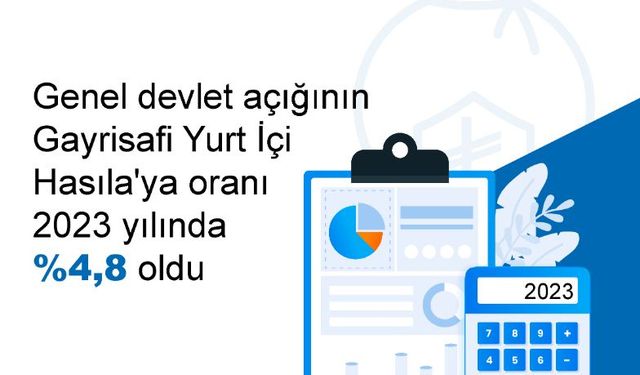 TÜİK: Genel devlet açığı 1,2 trilyon lira oldu