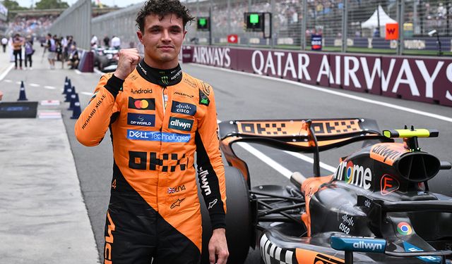 Avustralya'da pole pozisyonu Lando Norris'in
