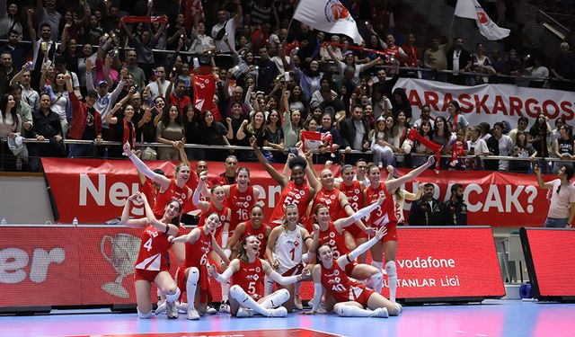 Aras Kargo Kadın Voleybol Takımı, ligdeki yerini sağlamlaştırdı