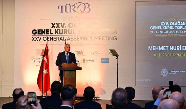 Bakan Ersoy: ‘‘Temel amacımız, turizmi 81 ile ve yılın 12 ayına yaymak’’