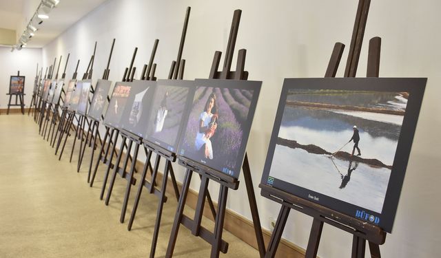 Büyükçekmece'de kursiyerlerin dokunuşları fotoğraflarda hayat buldu