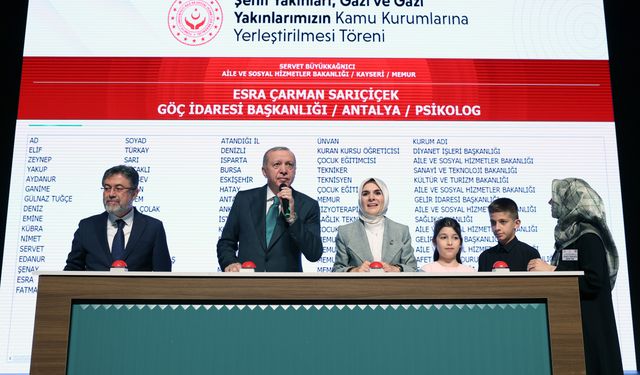Cumhurbaşkanı Erdoğan: Biz bu coğrafyada ev sahibiyiz