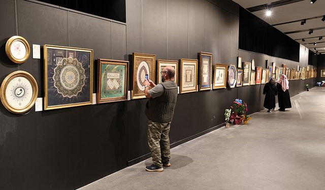 62 sanatçının 7 yıllık emeği Çamlıca Camii'nde buluştu