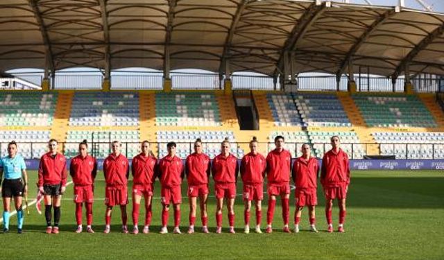 A Milli Kadın Futbol Takımı, Arnavutluk’la 1-1 berabere kaldı