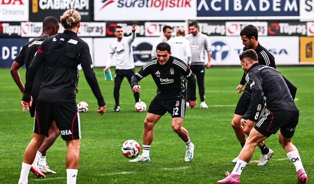 Beşiktaş'ta Antalyaspor maçının hazırlıkları tamamlandı