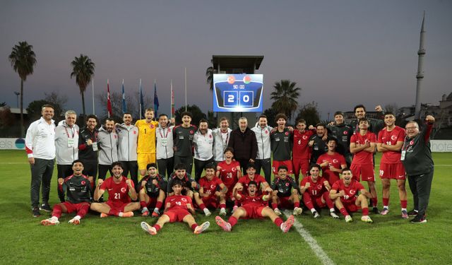 U19 Milli Takım, Belarus'u 2-0 yenerek Elit Tur'a yükseldi