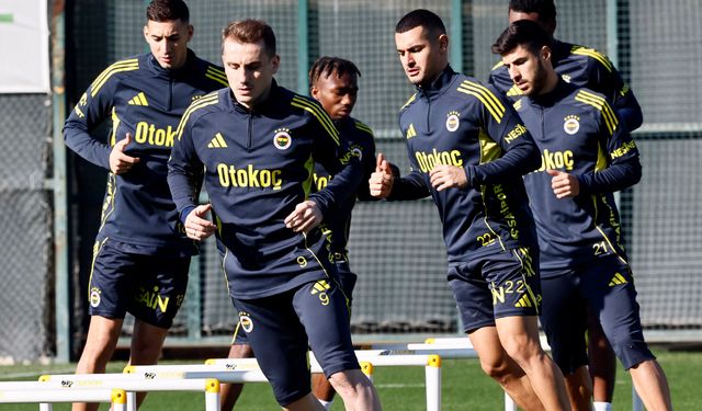Fenerbahçe, Ferencvaros maçının hazırlıklarını sürdürdü