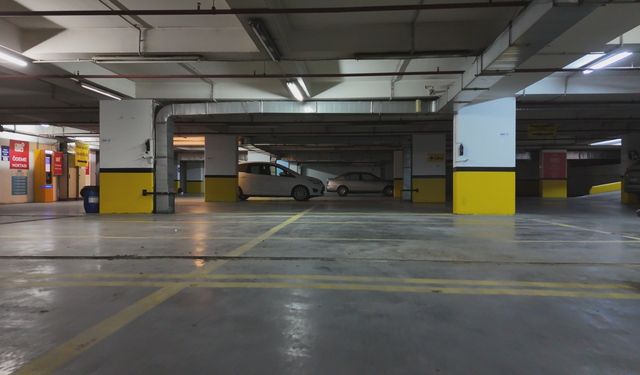 7 gün 24 saat açık yeni otopark hizmete girdi