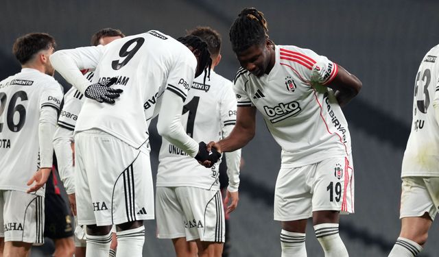 Beşiktaş deplasmanda başka