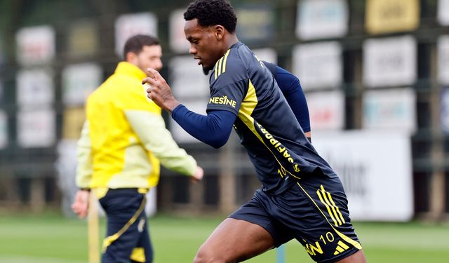 Fenerbahçe günü çift antrenmanla tamamladı