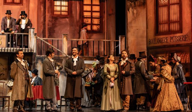 'La Bohème' operasının prömiyeri AKM'de yapıldı