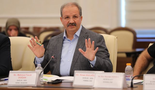 Sağlık-Sen Başkanı Doğan: Bütçe görüşmelerinde dengeli bir dağılım yapılmalıdır