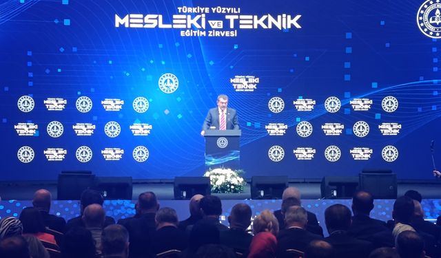 Bakan Tekin: "Meslek 5.0 bir zihniyet değişimini temsil etmektedir"