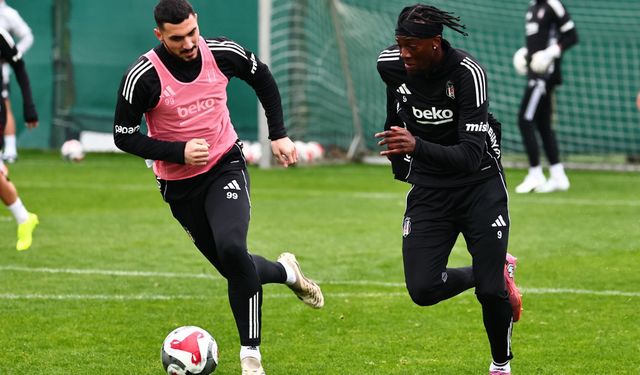 Beşiktaş'ta Trabzonspor maçı hazırlıkları başladı