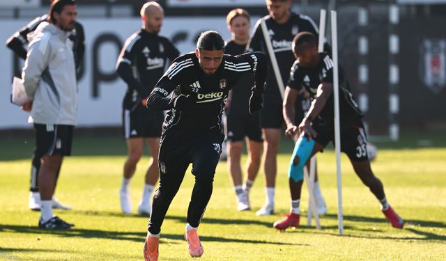 Beşiktaş, Çaykur Rizespor maçının hazırlıklarını sürdürdü