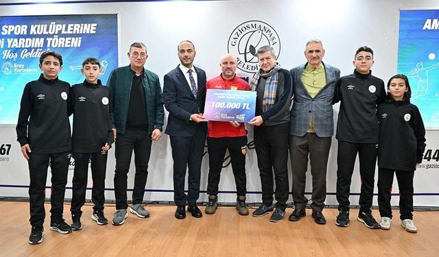 Gaziosmanpaşa’dan spora 2,5 milyon liralık güçlü destek