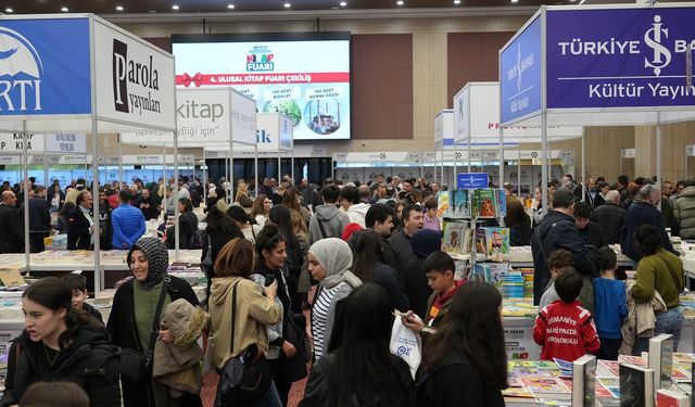 Kitap Fuarı’nı 1,5 milyon kitapsever ziyaret etti