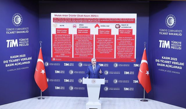 Bakan Bolat: Yıllıklandırılmış mal ihracatında rekor kırdık