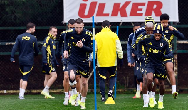 Fenerbahçe, Brann maçının hazırlıklarını sürdürdü