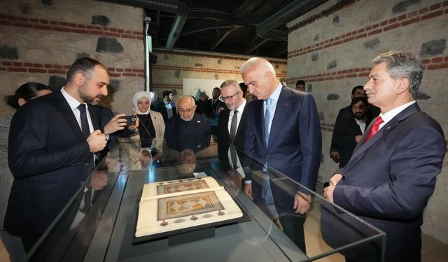 Bakan Ersoy: Mana ve Nakış Sergisi dünyada bir ilk