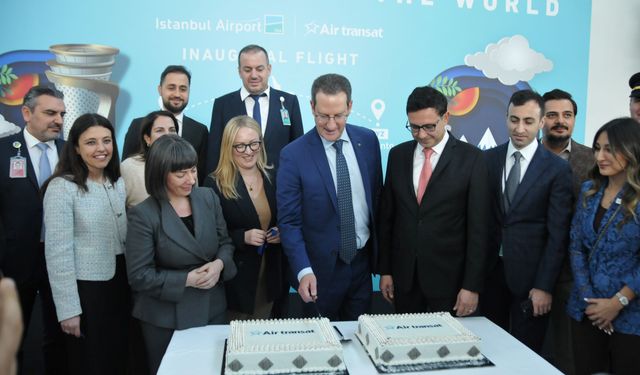 İstanbul Havalimanı’nın 116’ncı havayolu şirketi Air Transat oldu